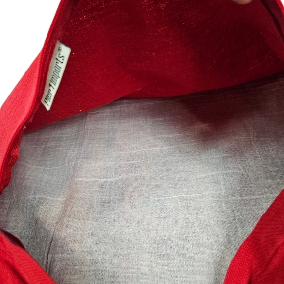 Pier 1 Imports Maroon Paisley Boho Tapestry Rectangle Pillow Cover 12x18 R46 - Picture 5 of 7